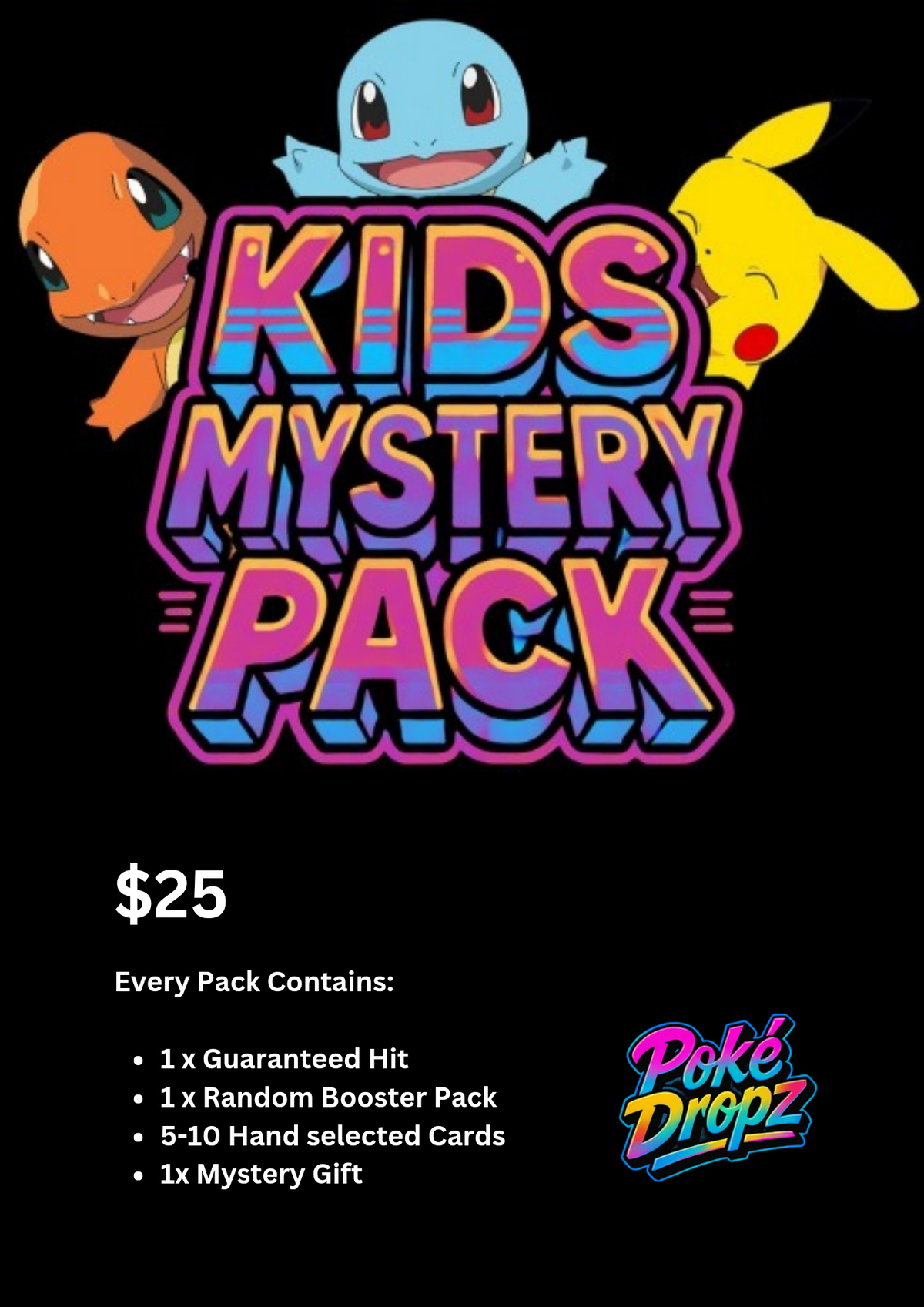 Kids mystery pack